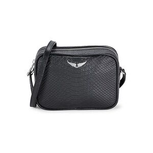 Zadig and Voltaire Black Leather Crossbody Bag